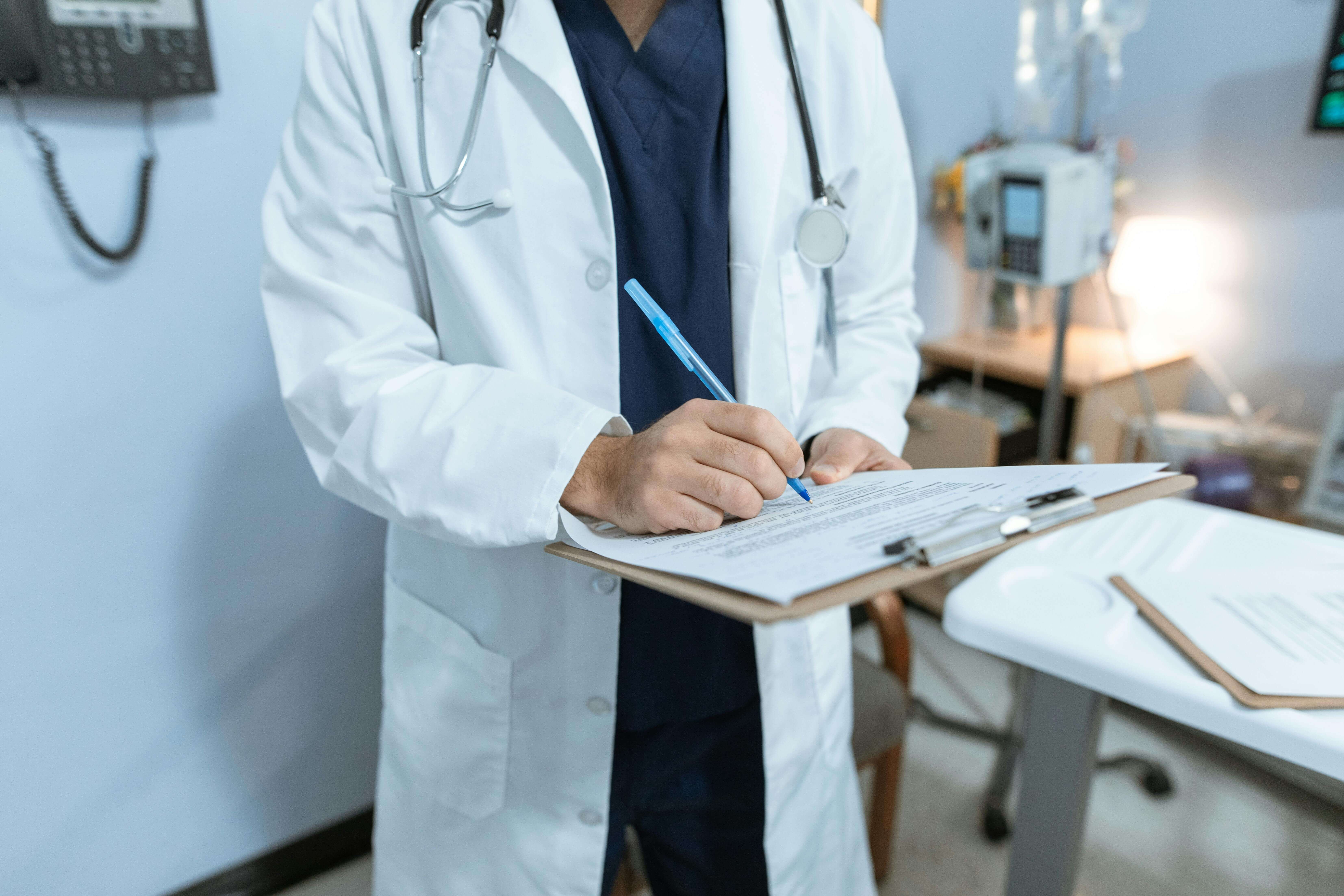 Doctor Taking Notes